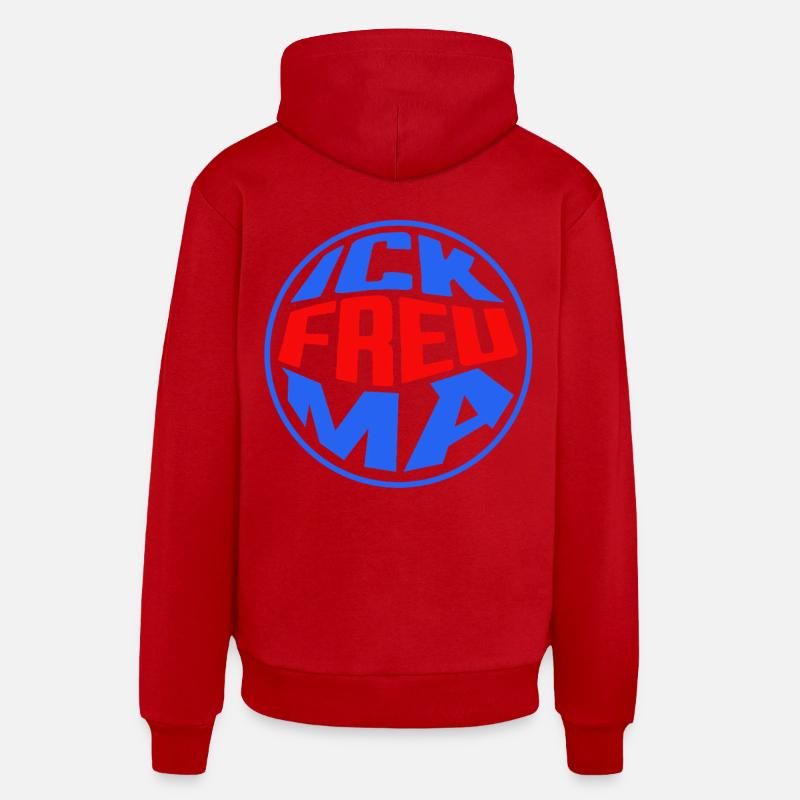 Ick freu ma Organic Relaxed Hoodie Made in EU