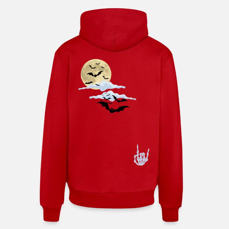 Roches d’Halloween - Sweat à capuche bio décontracté fabriqué en UE - undefined