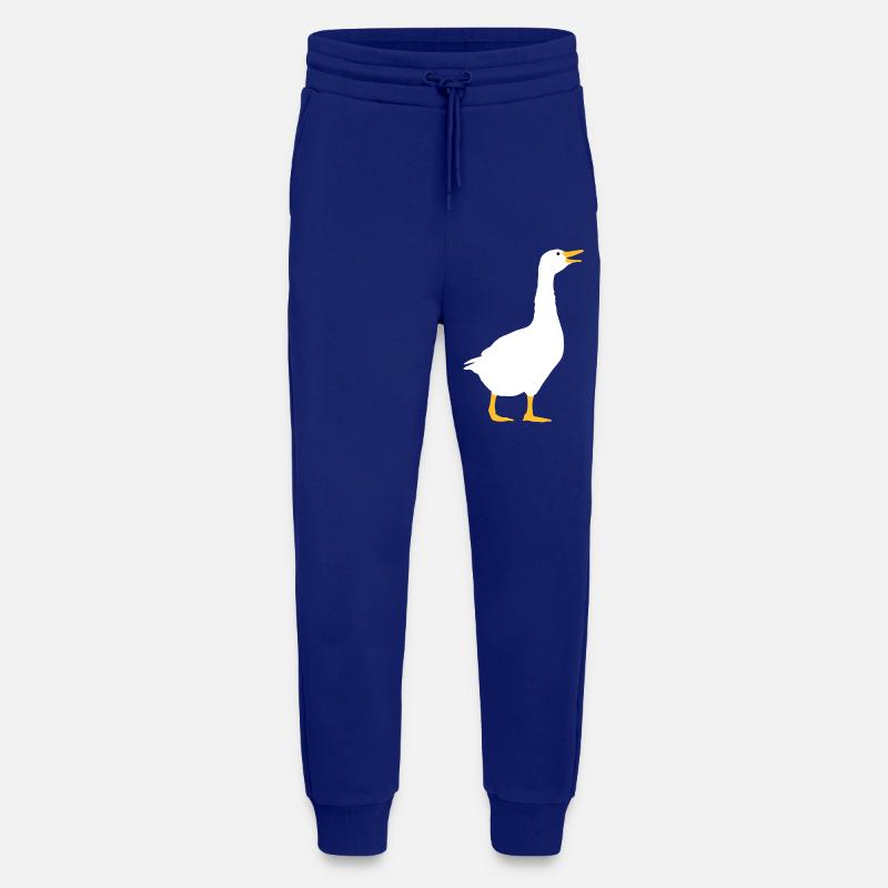 Lachende Gans Design - Jogginghose - made by SPREAD - Iconic Blue