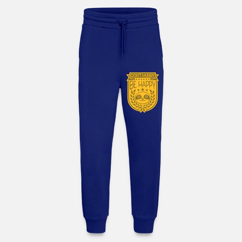 dont hurry be happy - Jogginghose - made by SPREAD - Iconic Blue