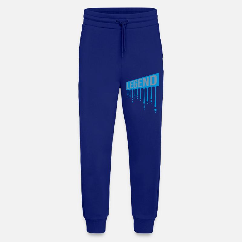 Legend Shield Graffiti Drops - Jogging Pants - made by SPREAD  - Iconic Blue