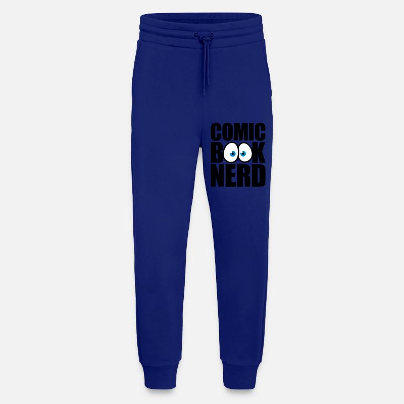 Comic book nerd - Jogging Pants - made by SPREAD  - Iconic Blue