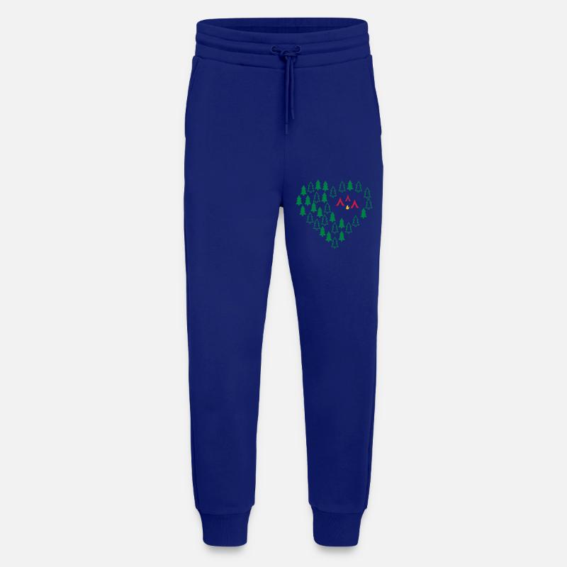Camping - Pantalon de jogging bio décontracté fabriqué en UE - Iconic Blue