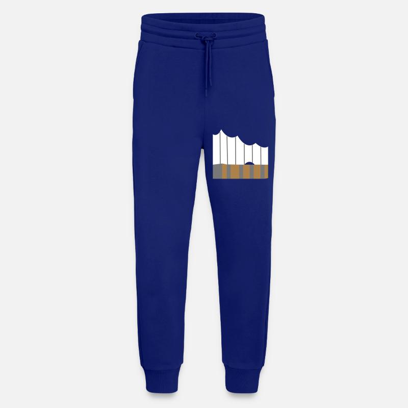 Elbphilharmonie Hamburg - Jogging Pants - made by SPREAD  - Iconic Blue