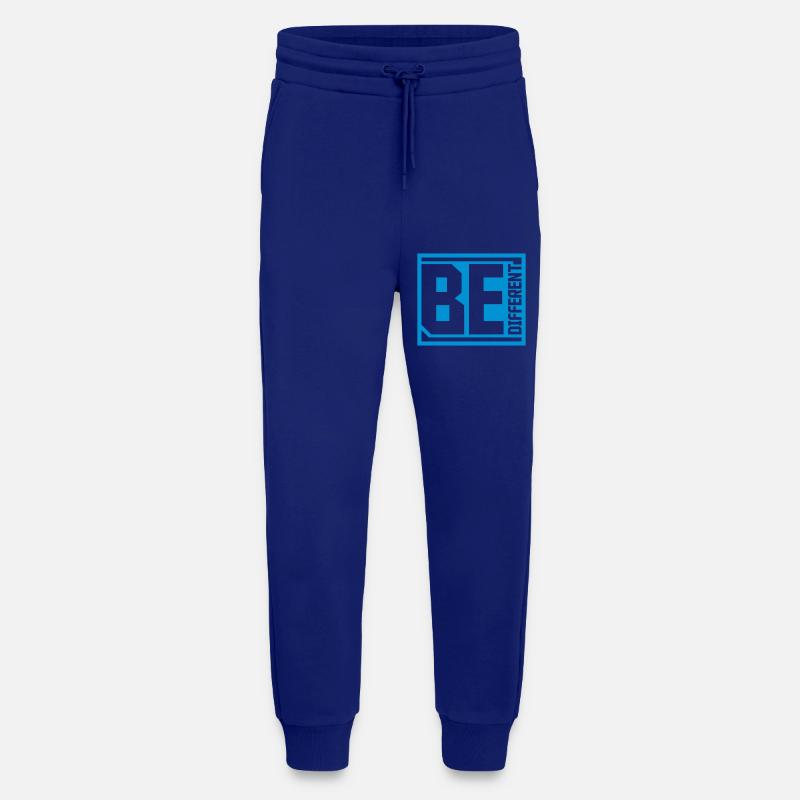 Be different Logo Design - Jogginghose - made by SPREAD - Iconic Blue