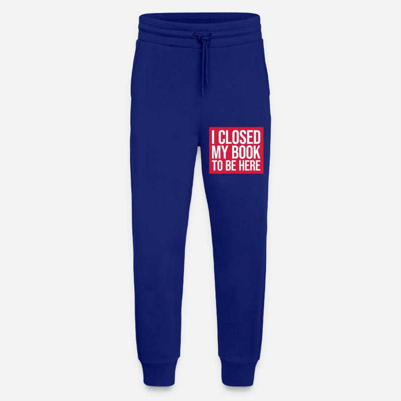 I closed my book - Jogginghose - made by SPREAD - Iconic Blue