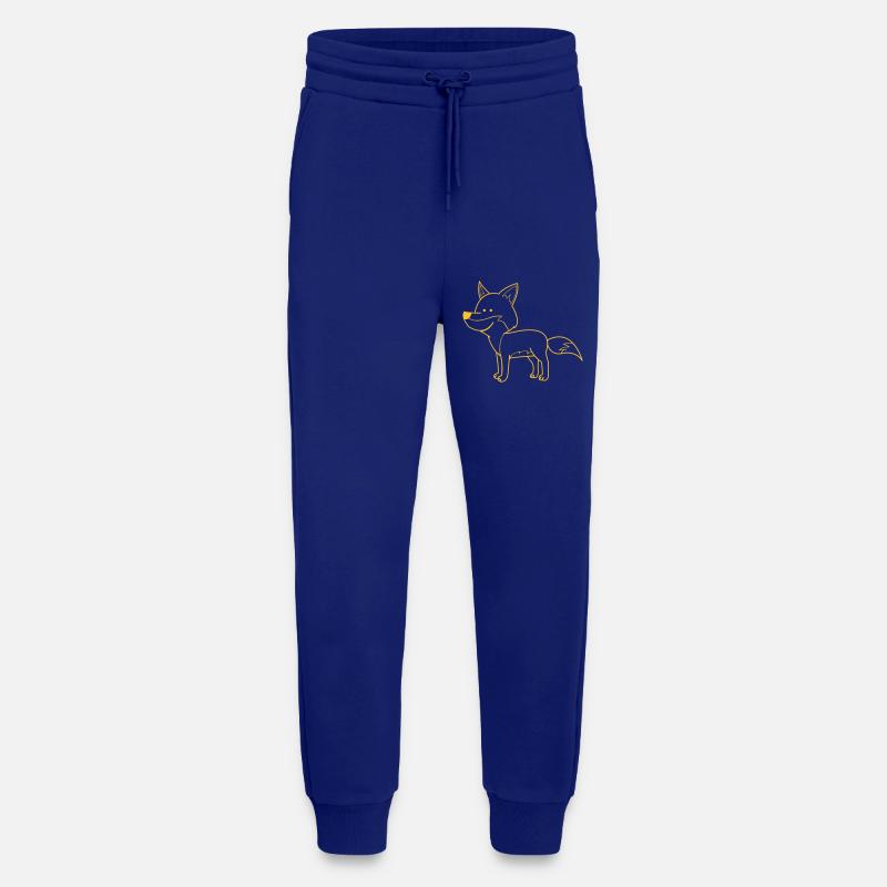 Fox Comic - Jogging Pants - made by SPREAD  - Iconic Blue