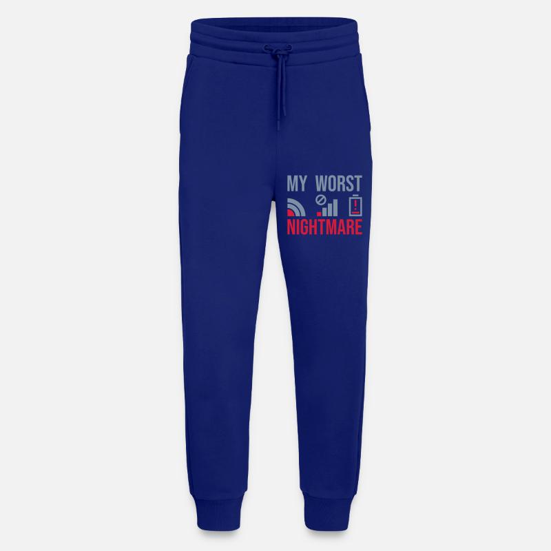 Symbole my worst nightmare - Jogginghose - made by SPREAD - Iconic Blue