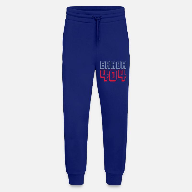 Error 404 Computer Connection - Jogging Pants - made by SPREAD  - Iconic Blue
