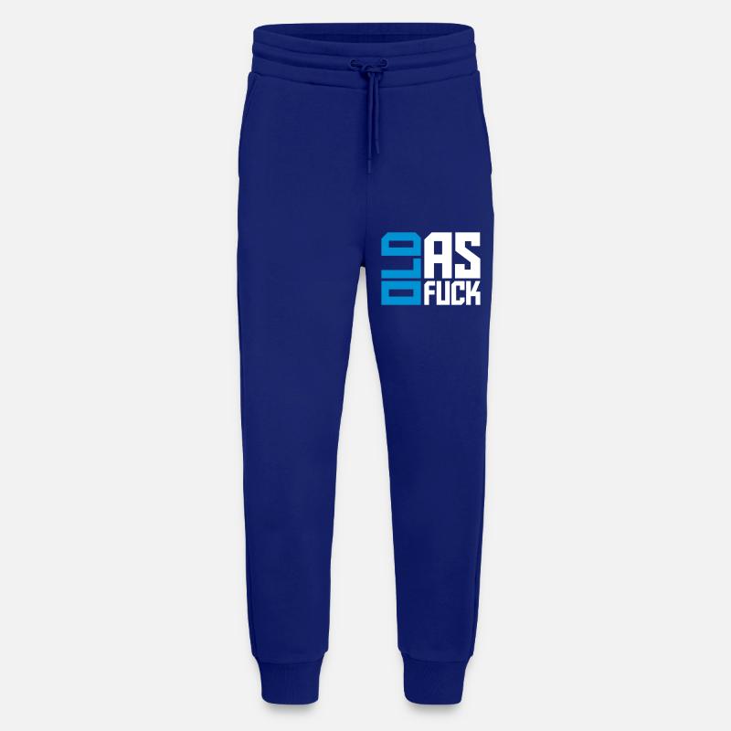 old AF Text Logo - Jogging Pants - made by SPREAD  - Iconic Blue