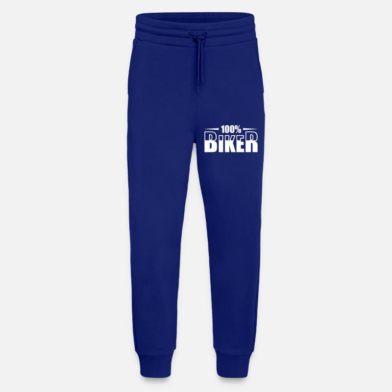 Biker Motorcyclist - Jogging Pants - made by SPREAD  - Iconic Blue
