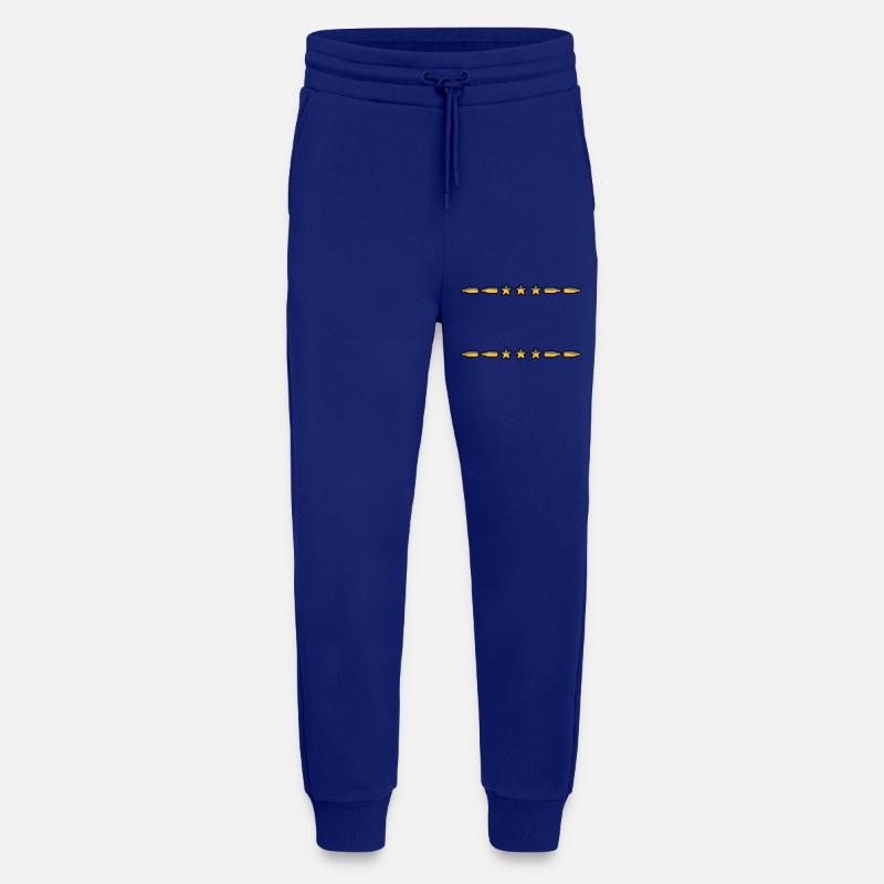 Text Frame Beer Bottles - Jogging Pants - made by SPREAD  - Iconic Blue