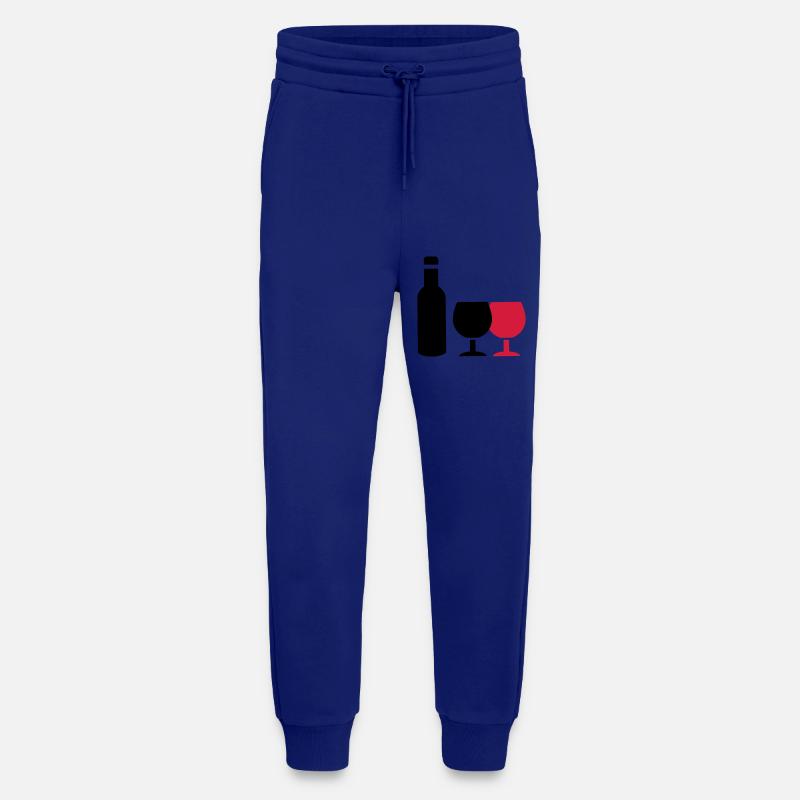 Wein Icon - Jogginghose - made by SPREAD - Iconic Blue
