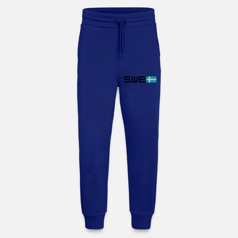 Sweden - Jogging Pants - made by SPREAD  - Iconic Blue