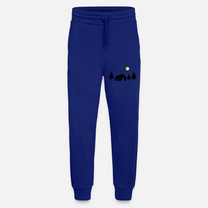 hütte im wald - Jogginghose - made by SPREAD - Iconic Blue