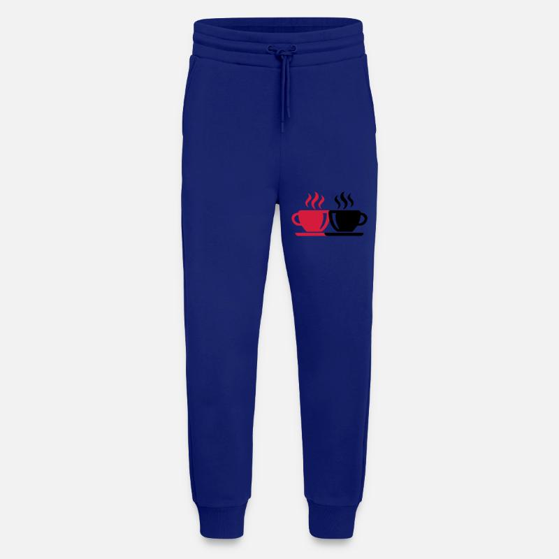 Coffee cup - Jogging Pants - made by SPREAD  - Iconic Blue