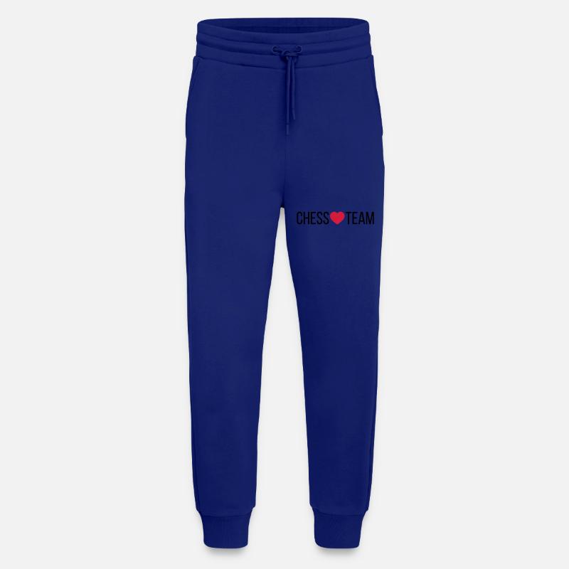 Chess Team Herz - Jogginghose - made by SPREAD - Iconic Blue