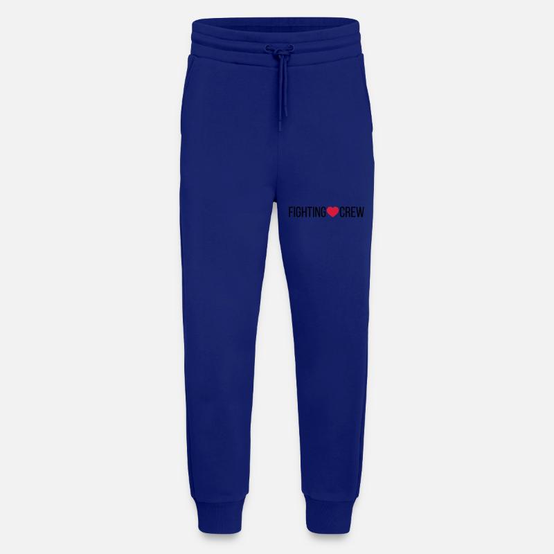 Fighting Crew Heart - Jogging Pants - made by SPREAD  - Iconic Blue