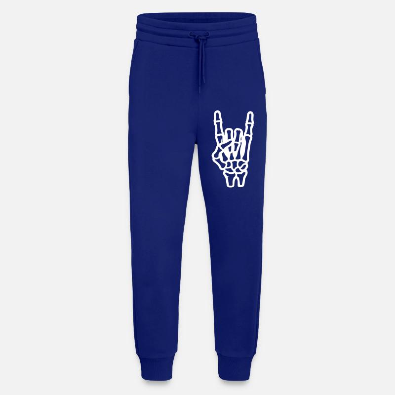 Party Hand Skelett - Jogginghose - made by SPREAD - Iconic Blue