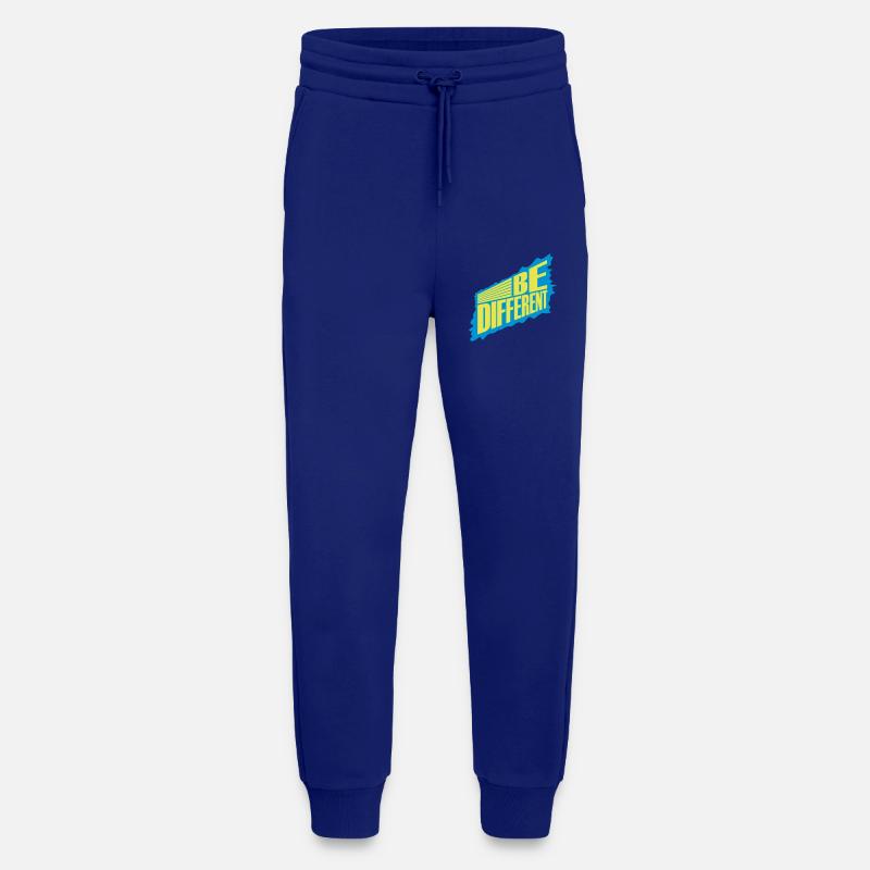 Be different Logo Design - Jogginghose - made by SPREAD - Iconic Blue