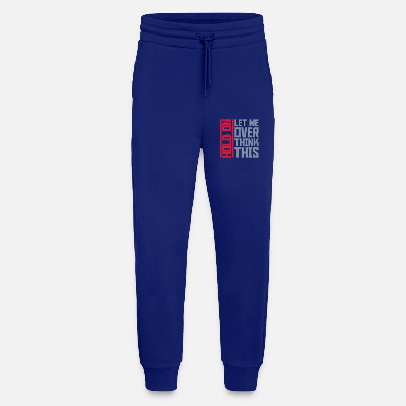 Permettez-moi d’exagérer - Pantalon de jogging bio décontracté fabriqué en UE - Iconic Blue