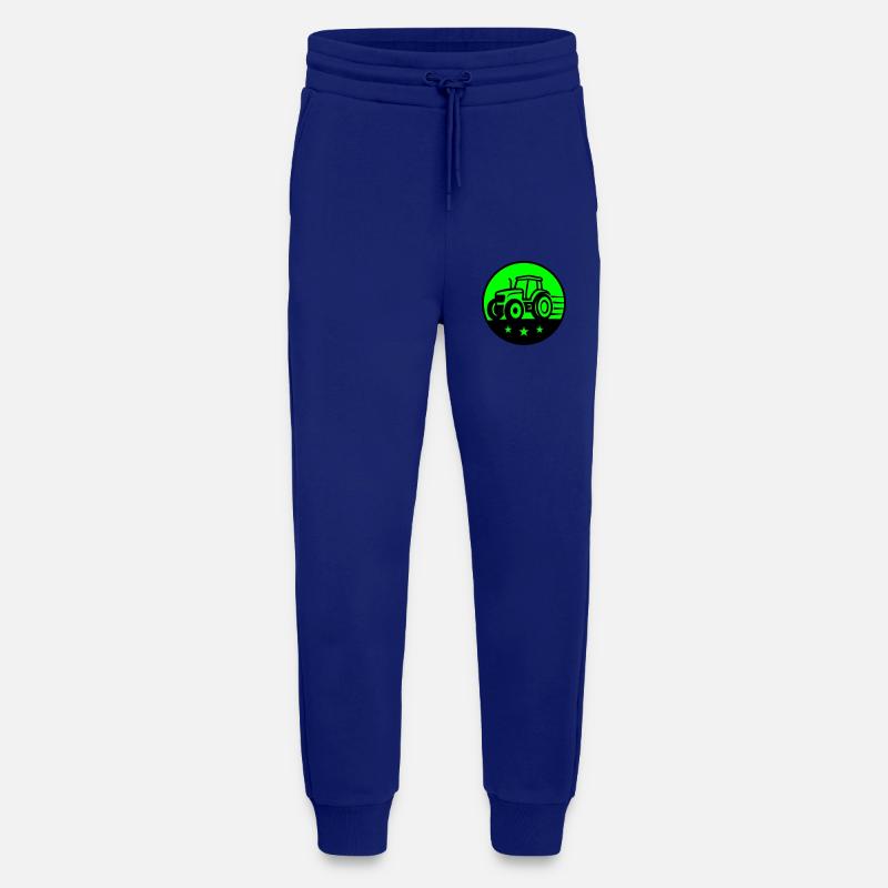 Tractor Farmer - Jogging Pants - made by SPREAD  - Iconic Blue