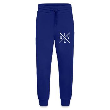 Plongée - Pantalon de jogging bio décontracté fabriqué en UE - Iconic Blue - Devant