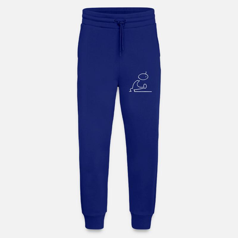 BlaBlaBla Techno figure - Jogging Pants - made by SPREAD  - Iconic Blue