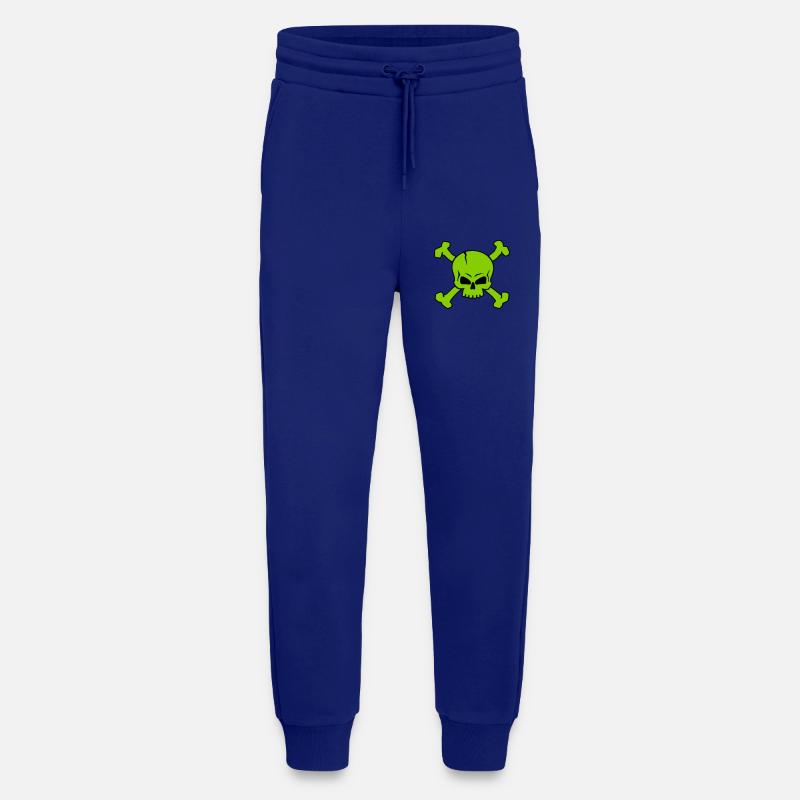 CROSSED SKULL - 2C - Jogginghose - made by SPREAD - Iconic Blue