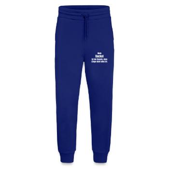 Mein Dackel ist der Beweis Länge nicht alles - Jogginghose - made by SPREAD - Iconic Blue - Vorne