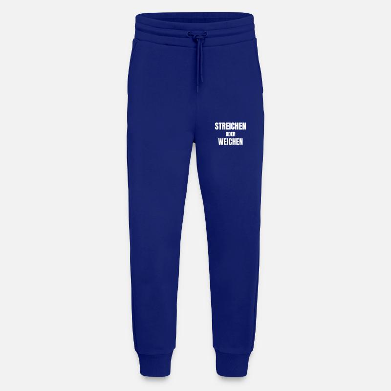 Steichen oder weichen! - Jogginghose - made by SPREAD - Iconic Blue