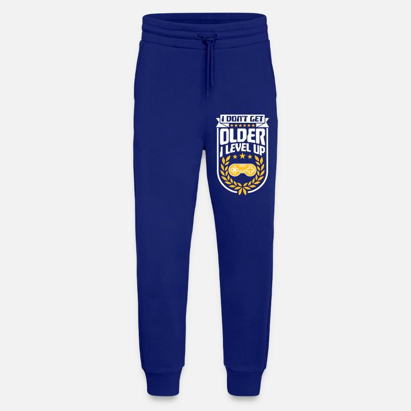 get older level up - Jogging Pants - made by SPREAD  - Iconic Blue
