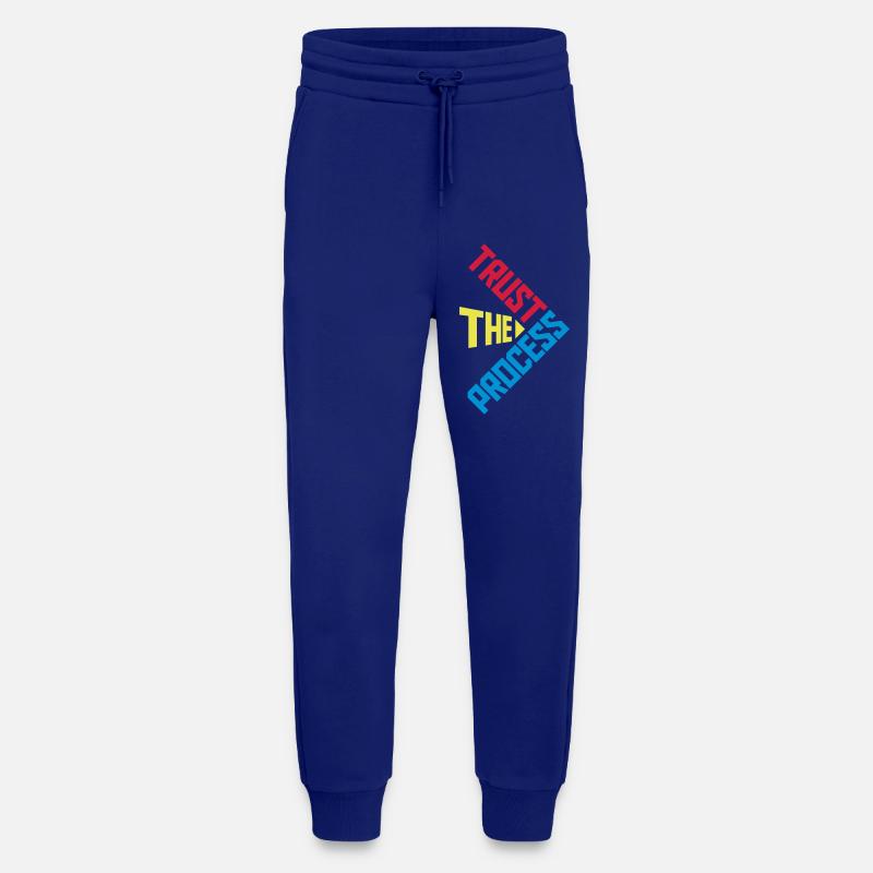 trust the process Zitat - Jogginghose - made by SPREAD - Iconic Blue