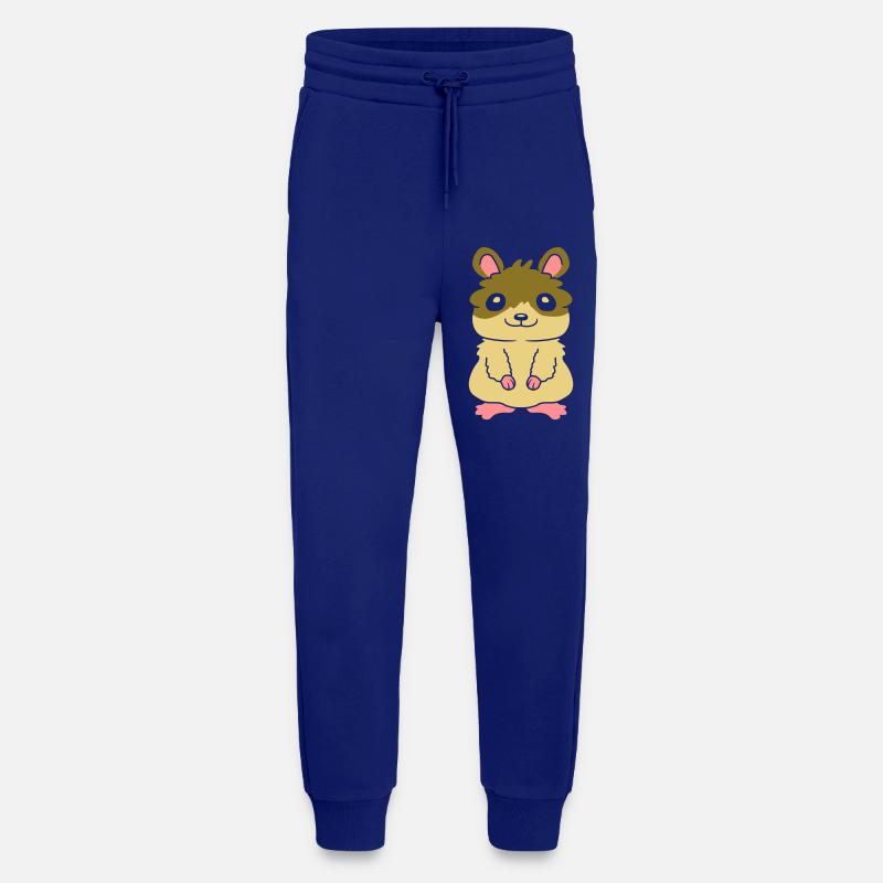 Mignon cher petit hamster - Pantalon de jogging bio décontracté fabriqué en UE - Iconic Blue
