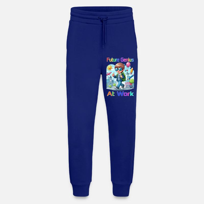 Future Genius at work - Jogginghose - made by SPREAD - Iconic Blue
