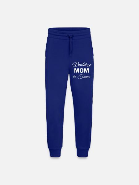 Baddest Mom in Town - Jogginghose - made by SPREAD - Iconic Blue
