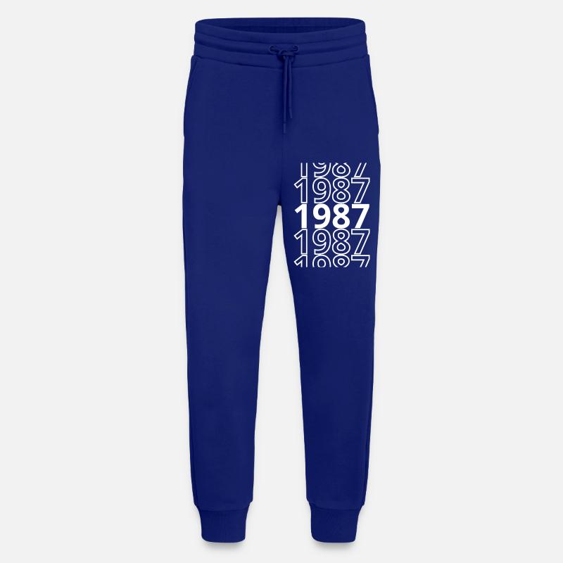1987 1987 1987 - Jogginghose - made by SPREAD - Iconic Blue