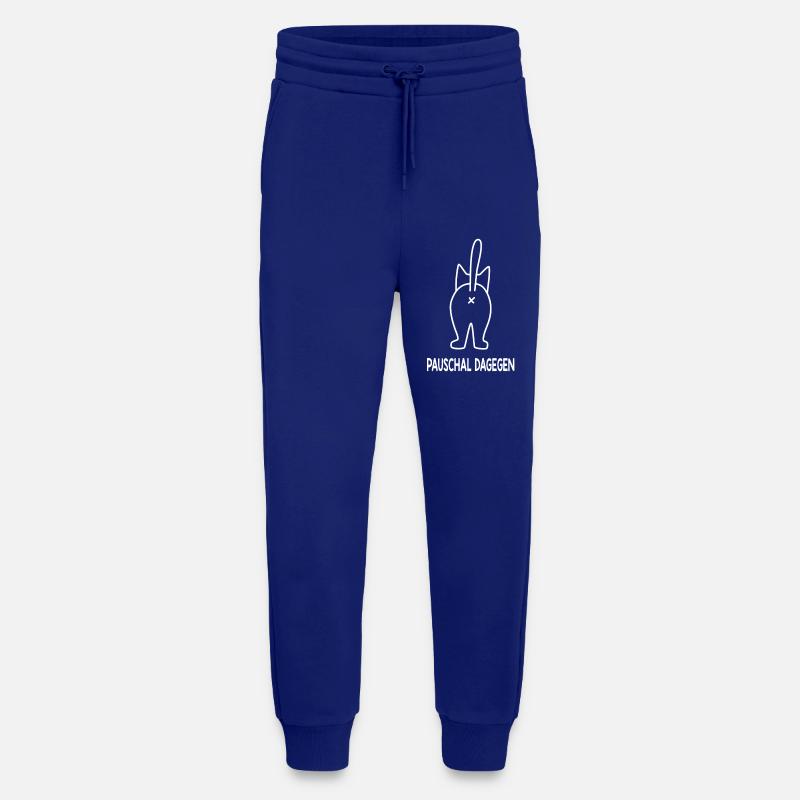 Pauschal dagegen - Jogginghose - made by SPREAD - Iconic Blue
