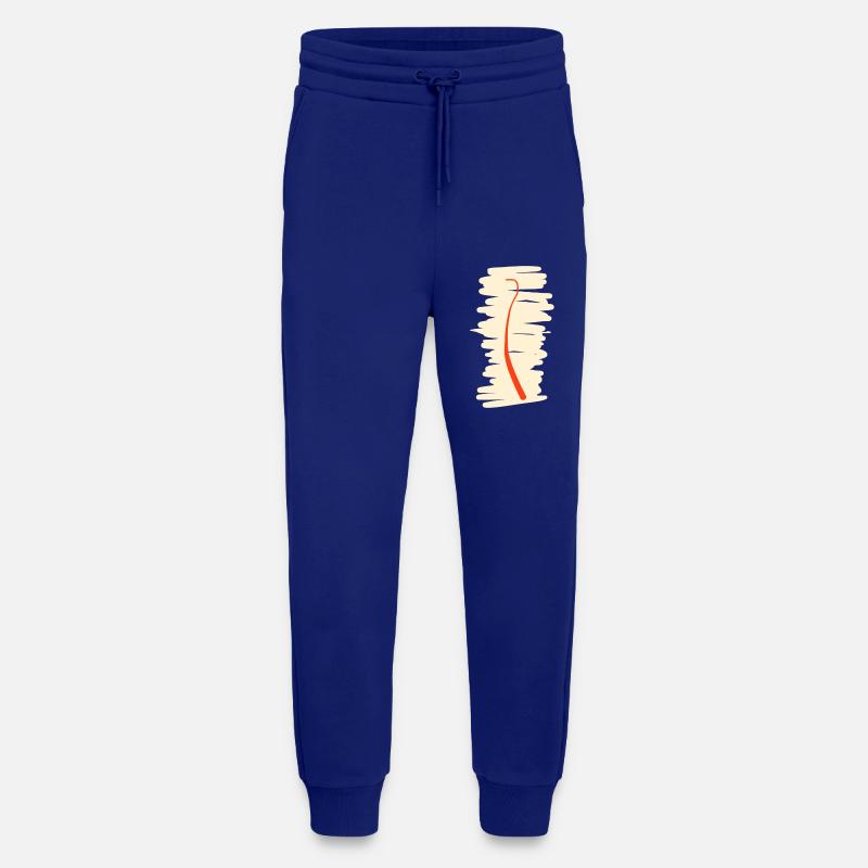 Cadeau créatif pour bébé - Pantalon de jogging bio décontracté fabriqué en UE - Iconic Blue