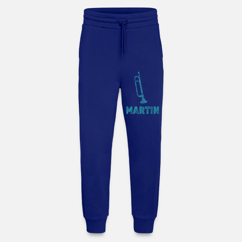 Martin als Blasmusik - Jogginghose - made by SPREAD - Iconic Blue