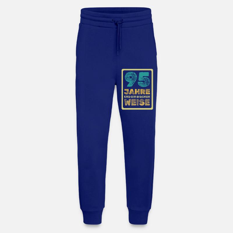 Spruch 95 - Jogginghose - made by SPREAD - Iconic Blue