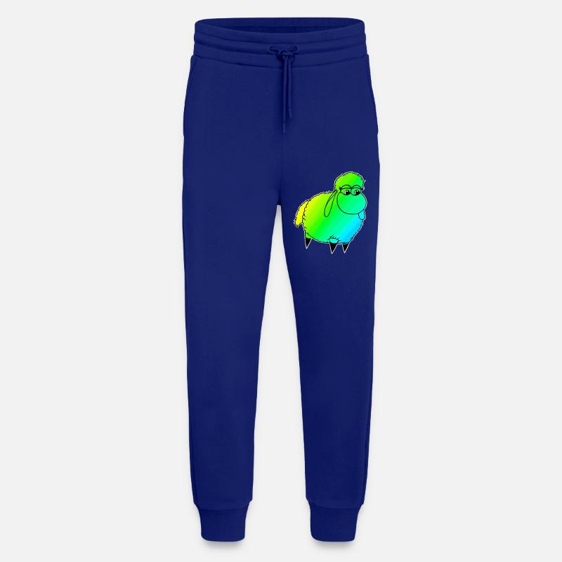 Wolly Sheeeepling Retro wave - Jogginghose - made by SPREAD - Iconic Blue