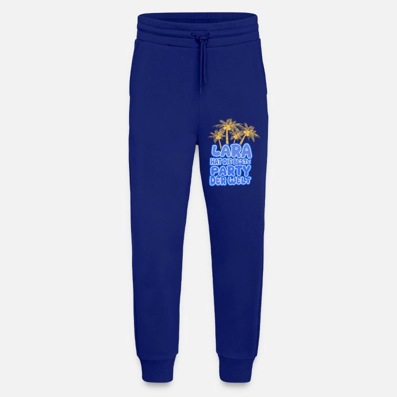 Gift for Lara - Jogging Pants - made by SPREAD  - Iconic Blue
