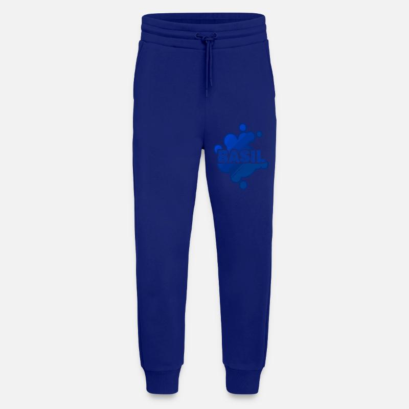 Vorname Basil - Jogginghose - made by SPREAD - Iconic Blue