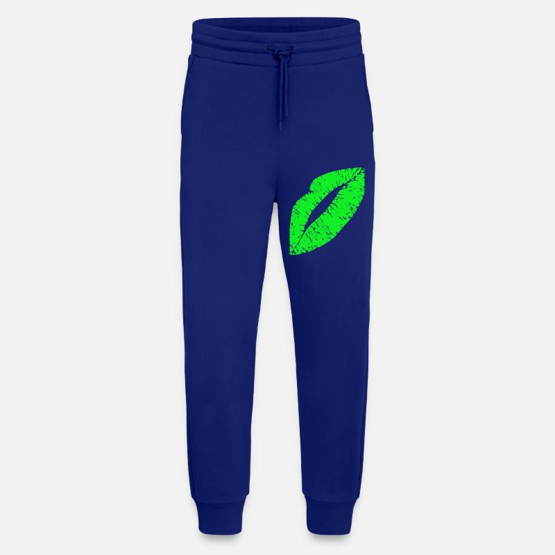 Lippen - Lips - Jogginghose - made by SPREAD - Iconic Blue