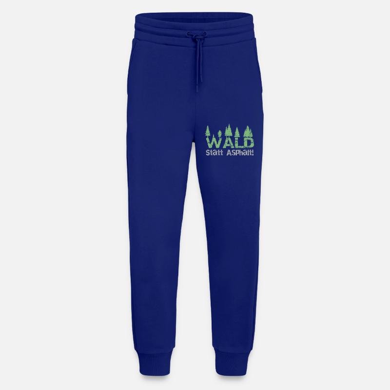 Wald statt Asphalt - Jogginghose - made by SPREAD - Iconic Blue