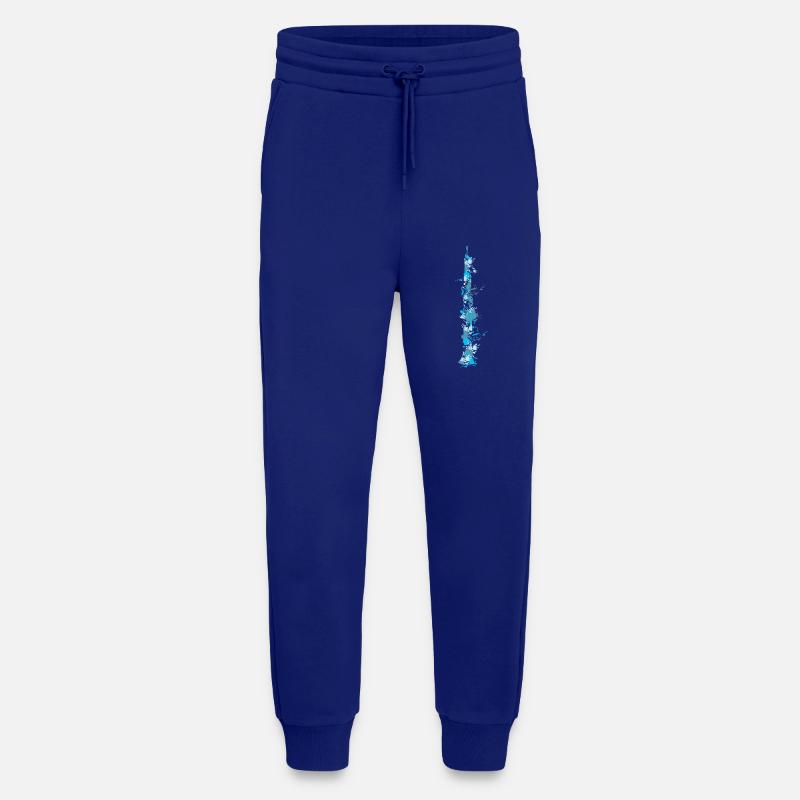 Klarinette Splash - Jogginghose - made by SPREAD - Iconic Blue