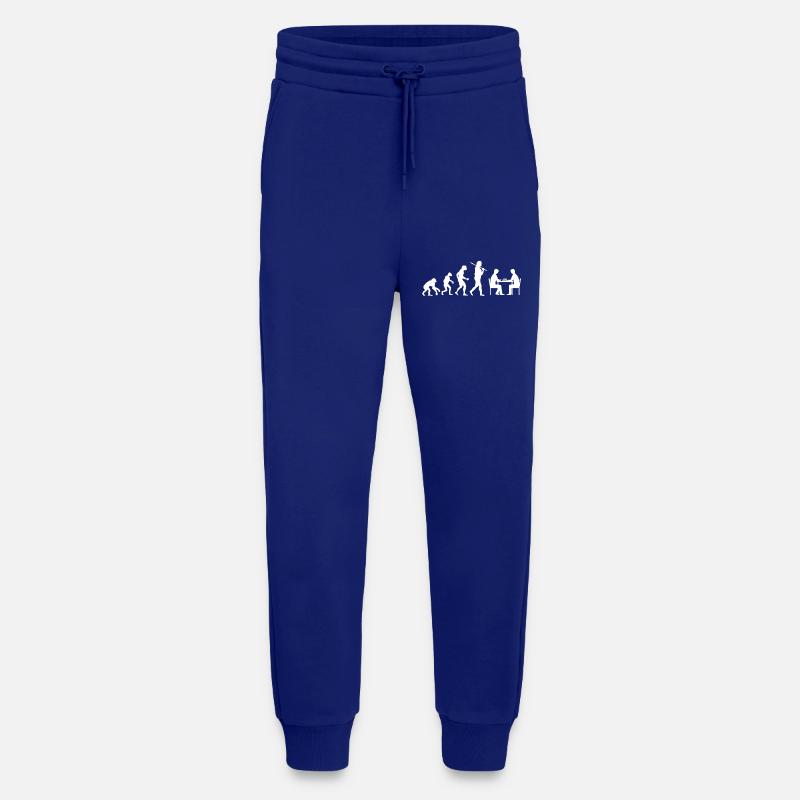 Evolution Chess - Jogging Pants - made by SPREAD  - Iconic Blue
