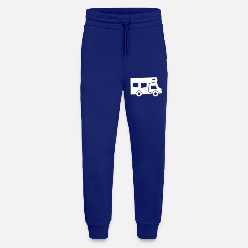 Caravan Camper Camping Camper - Jogging Pants - made by SPREAD  - Iconic Blue