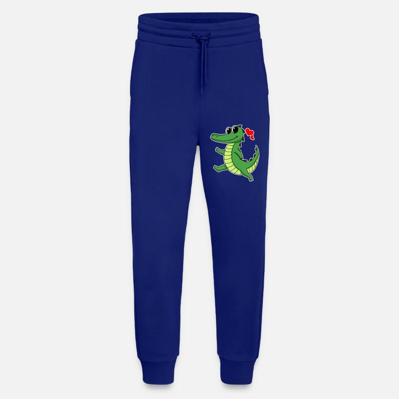 Crocodile - Jogging Pants - made by SPREAD  - Iconic Blue